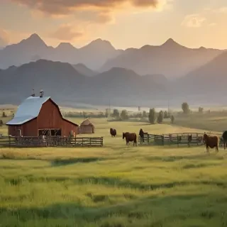 ranch background