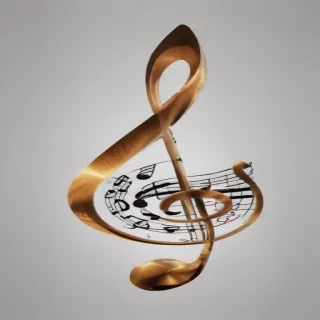 music note transparent background