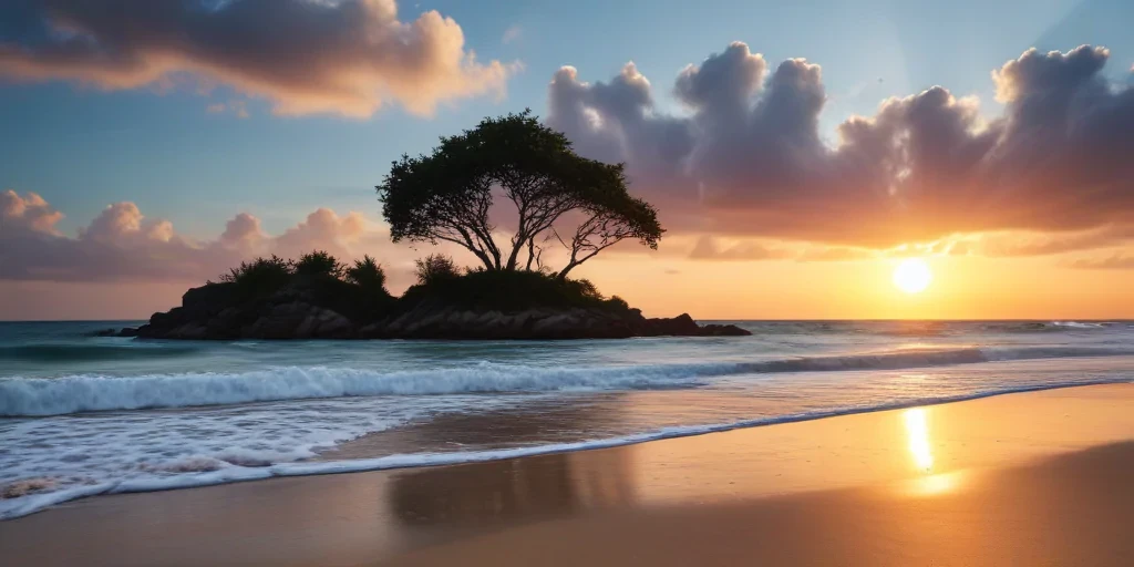iphone beach wallpaper 4k