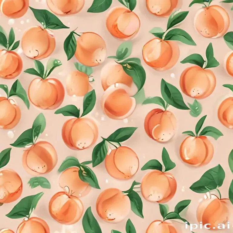 cute peach background