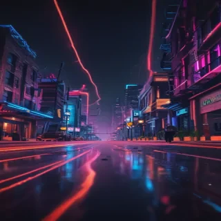 neon wallpaper iphone