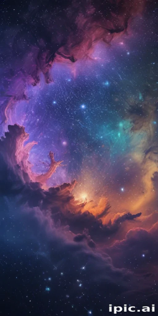 starry background iphone