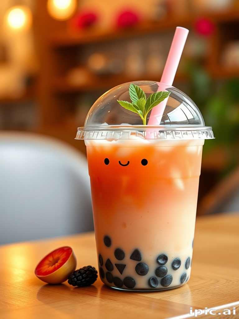 bubble tea cute