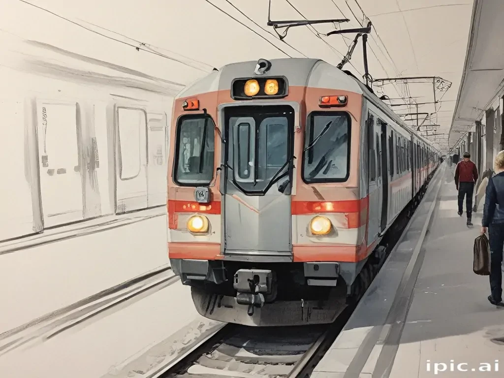 train sketch
