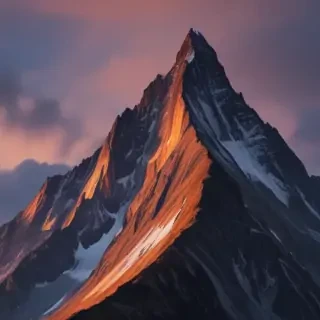 mountain silhouette