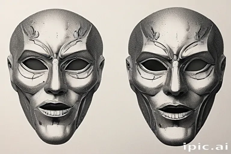 mask drawing