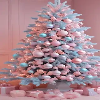 pastel aesthetic christmas wallpaper