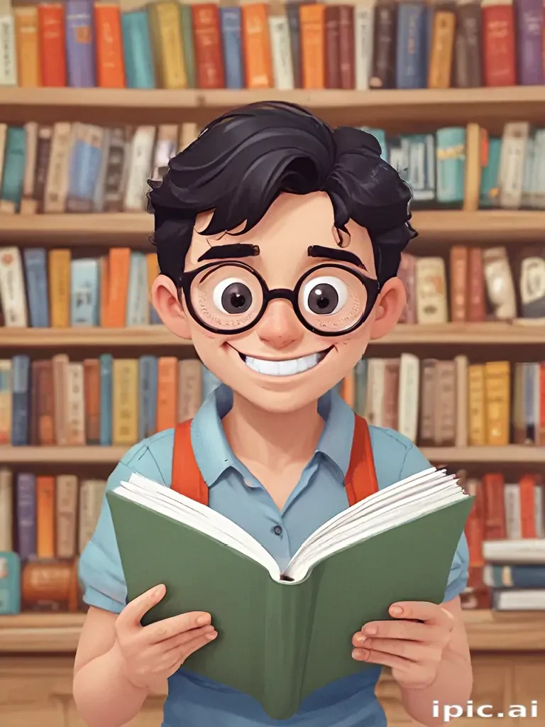 book cartoon image