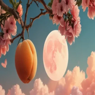 peach wallpaper aesthetic