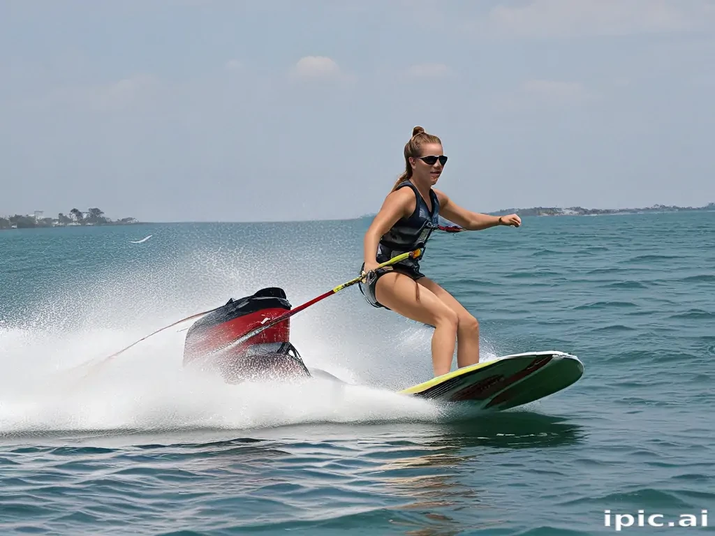 water skiing