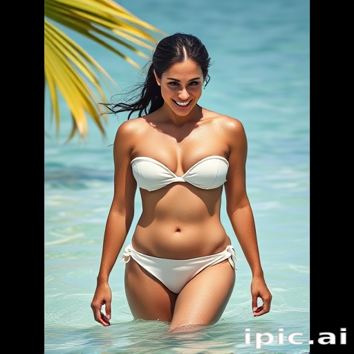 meghan markle en bikini
