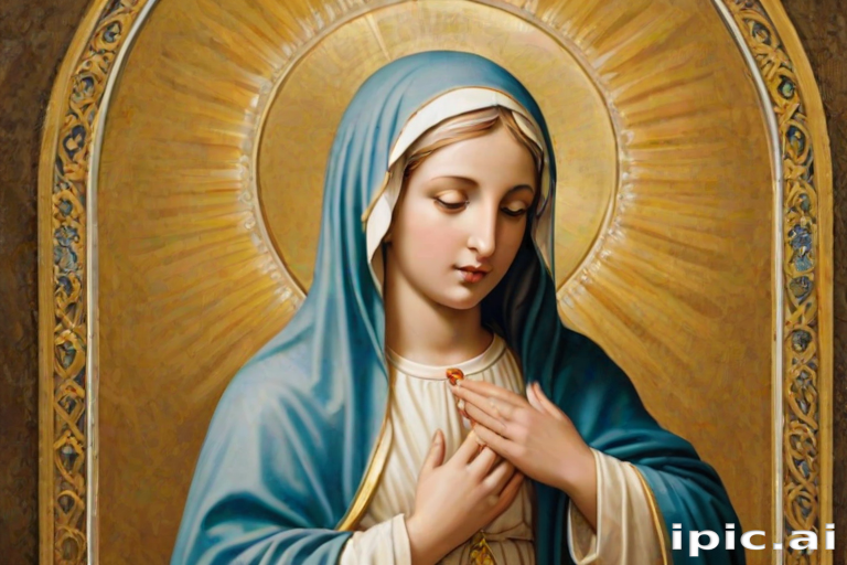 virgin mary image