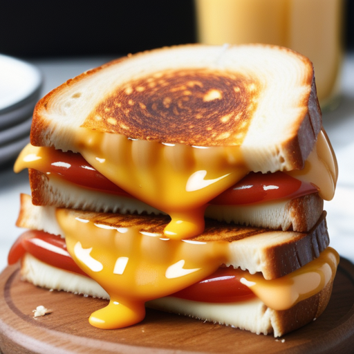 what to dip grilled cheese in