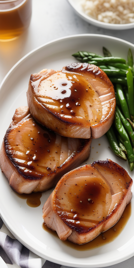 3-ingredient brown sugar pork chops