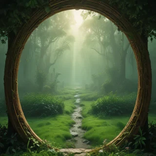 green background aesthetic