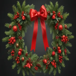 christmas wreath png