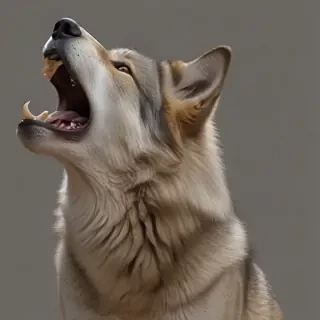 wolf howl png