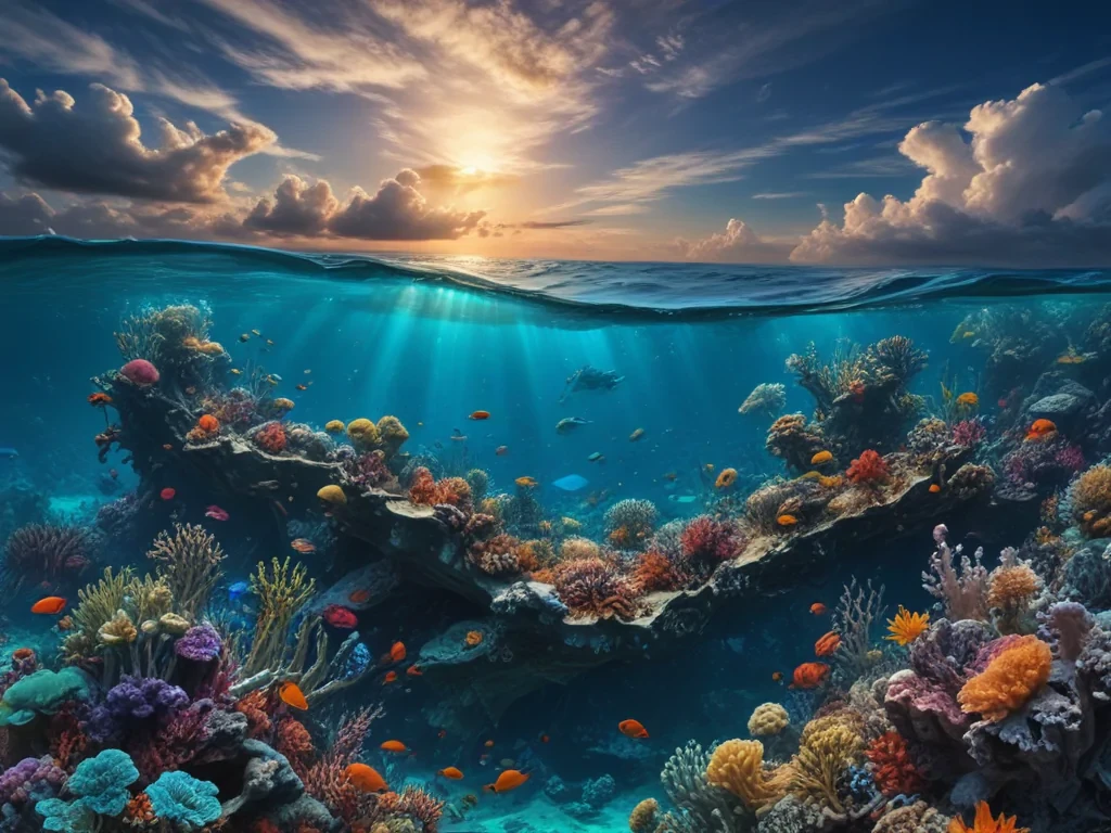 deep ocean wallpaper