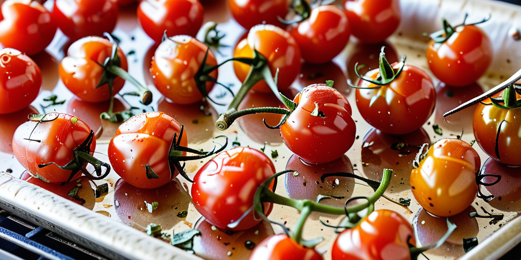 roasting cherry tomatoes for sauce