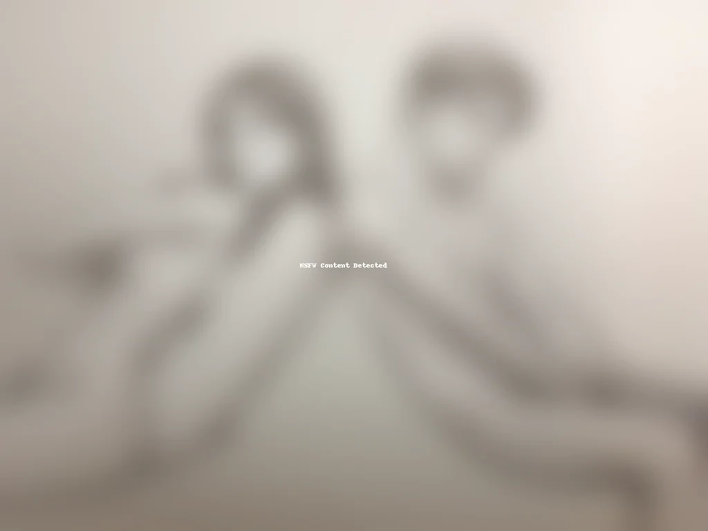 couple drawing poses