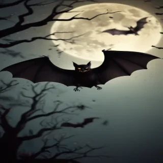 pics of halloween bats