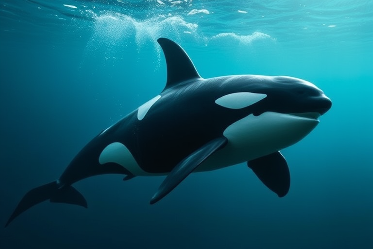 wallpaper orca