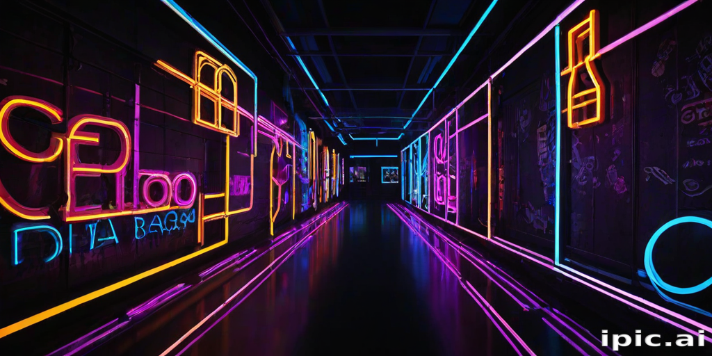 coolest neon wallpaper
