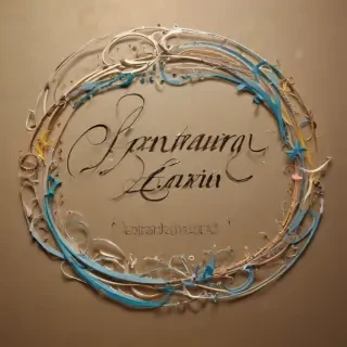 laura in cursive