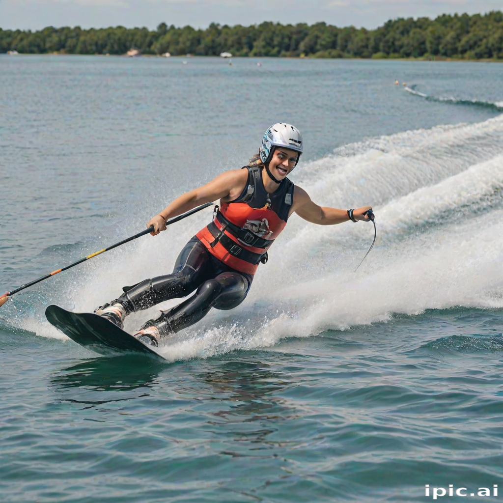 water skiing