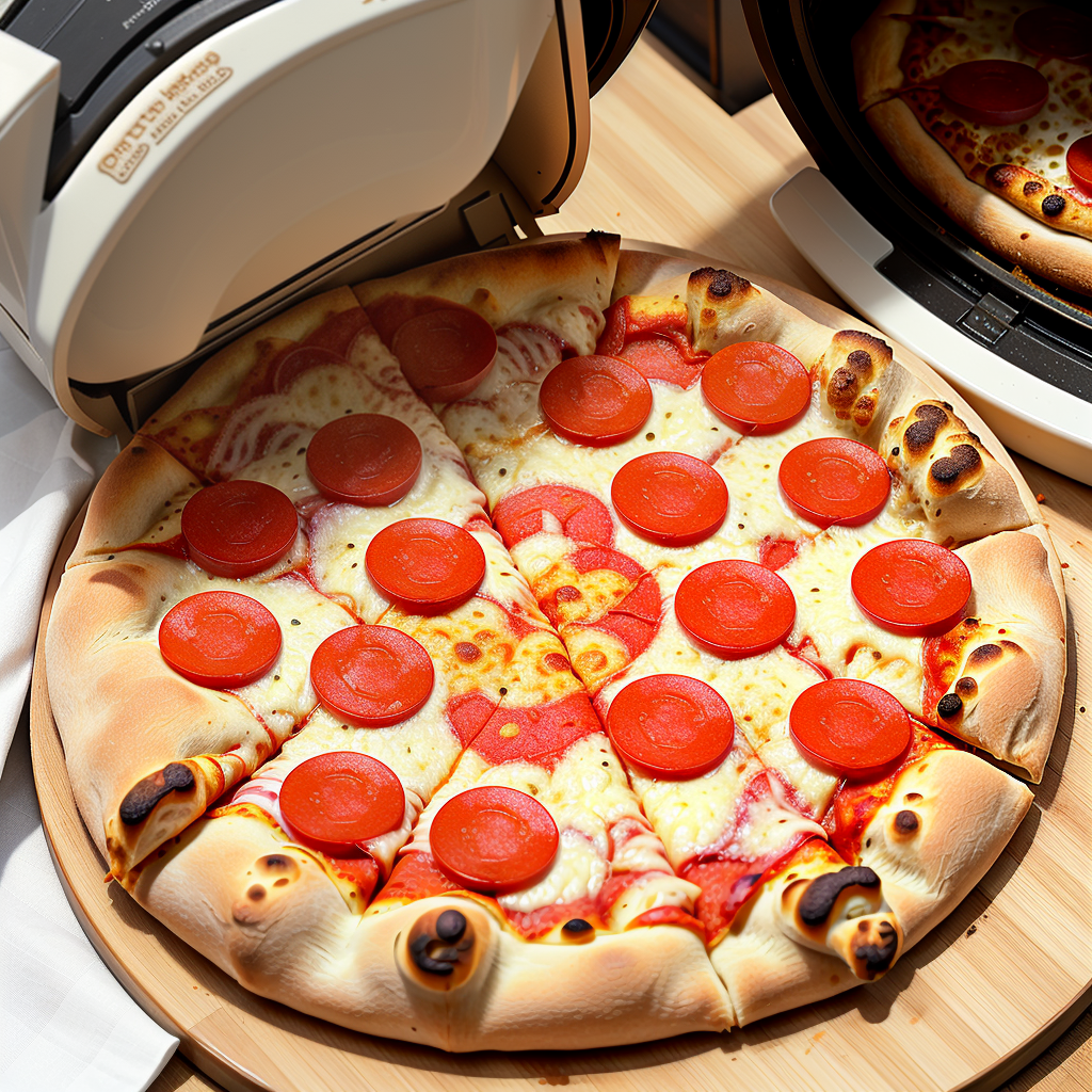 pizza bagel in air fryer