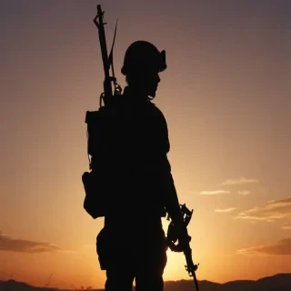 soldier silhouette