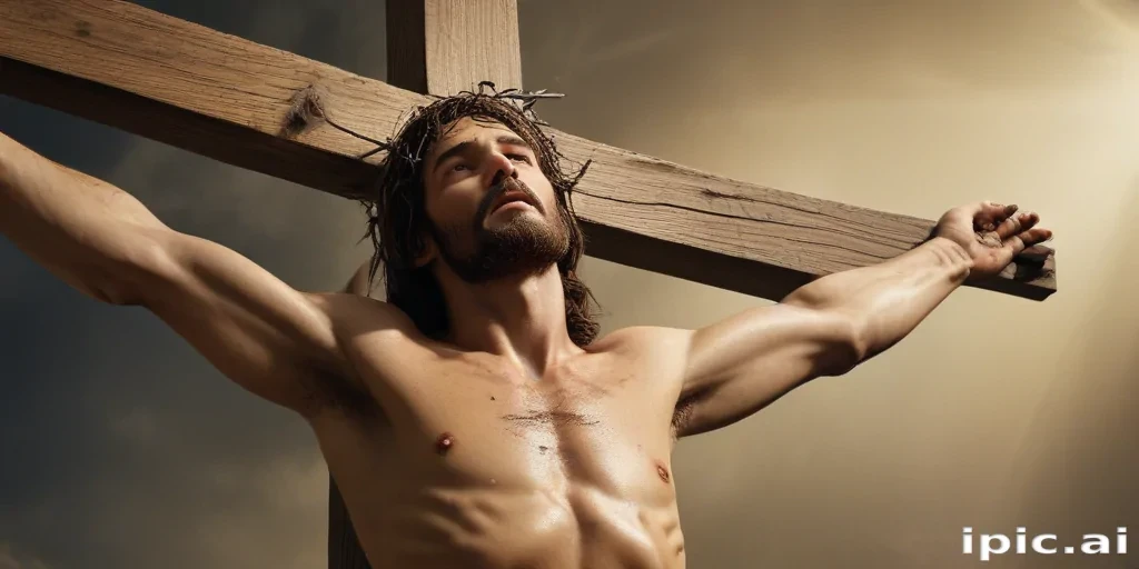 image of jesus on the cross