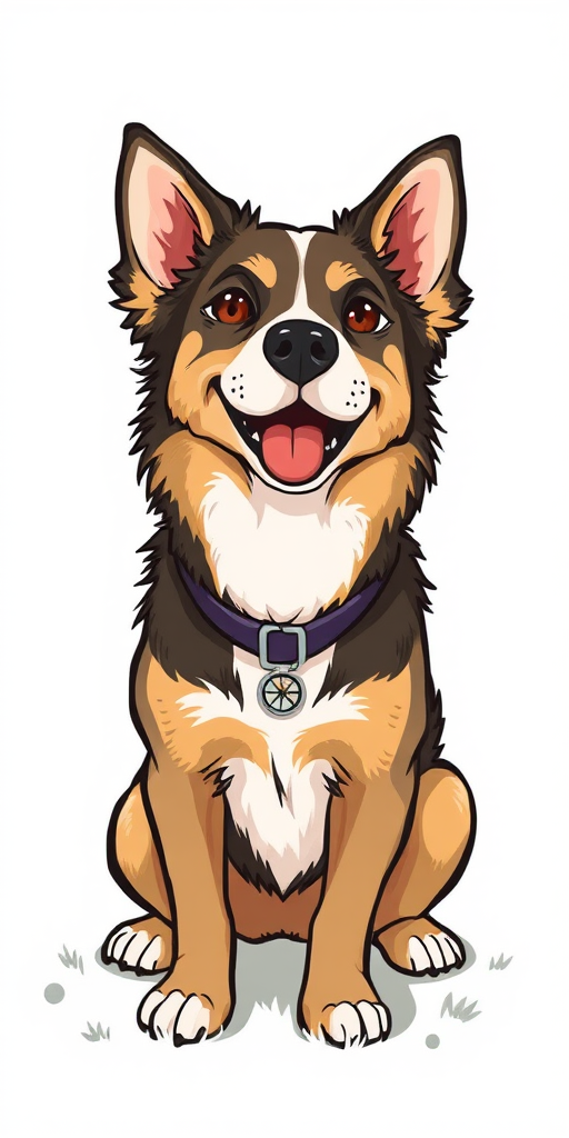 dog illustration