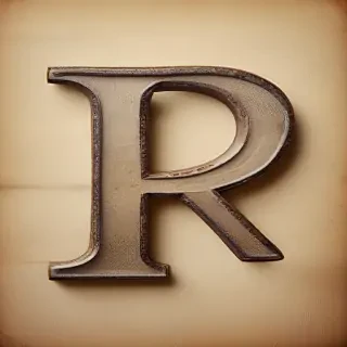 image letter r