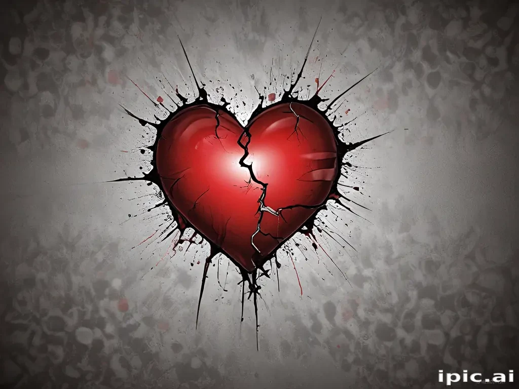 heart broke wallpaper