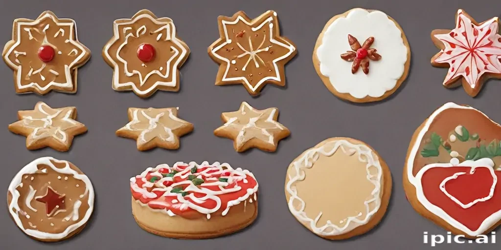 clip art christmas cookies