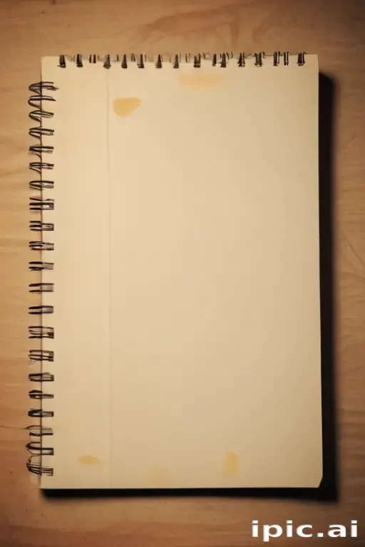 paper notebook background