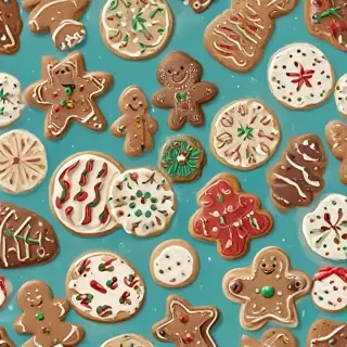 holiday cookie clipart