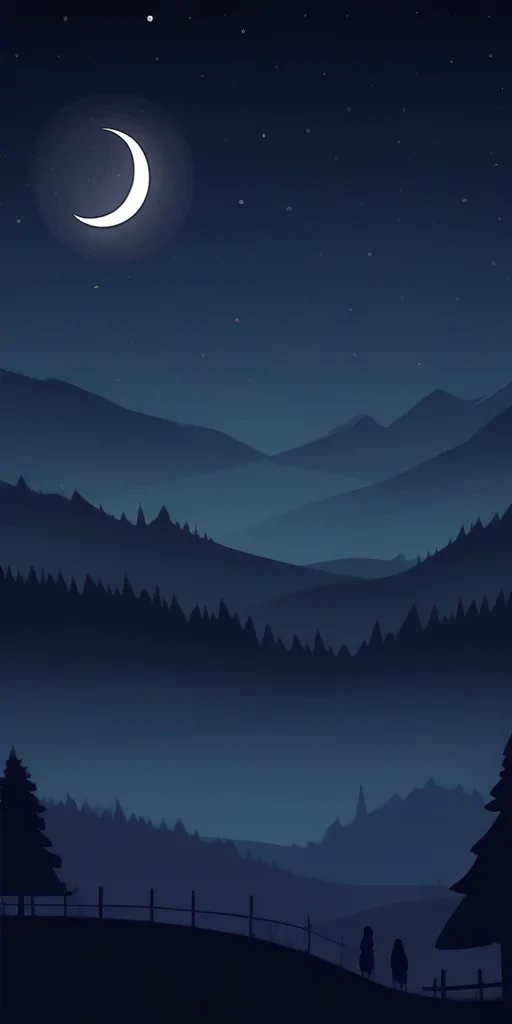 night time background