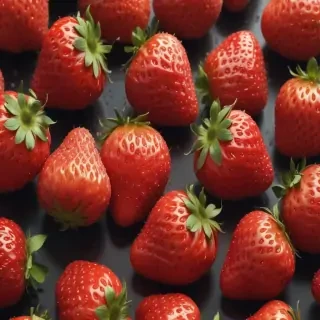 cute strawberry background