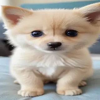 cute blue