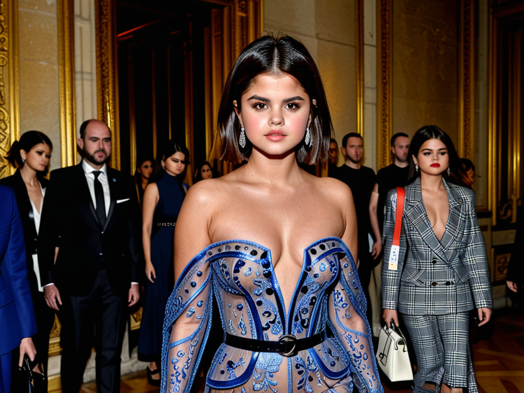 selena gomez paris fashion week 2023