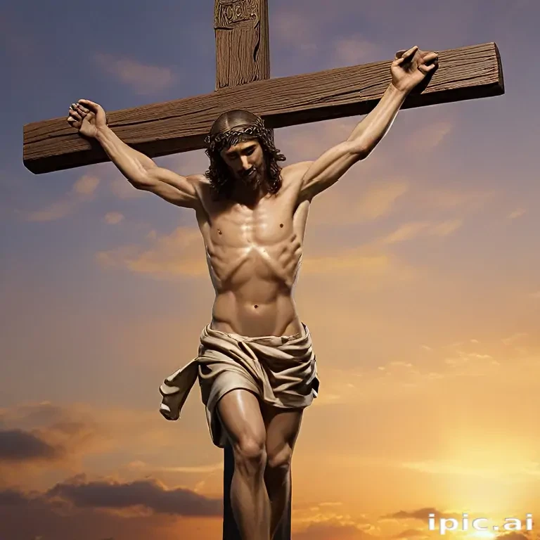 jesus on the cross picture