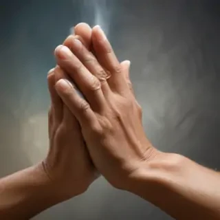 prayer hands png