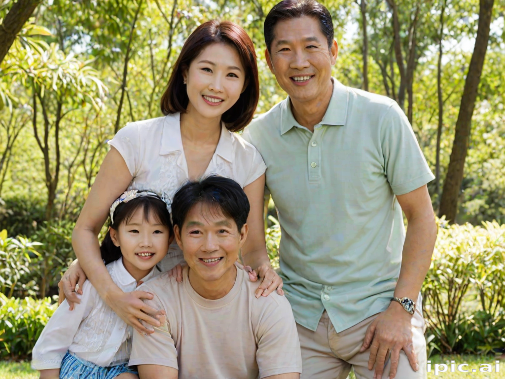free use asian family