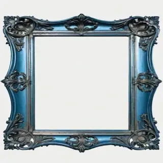 blue frame png