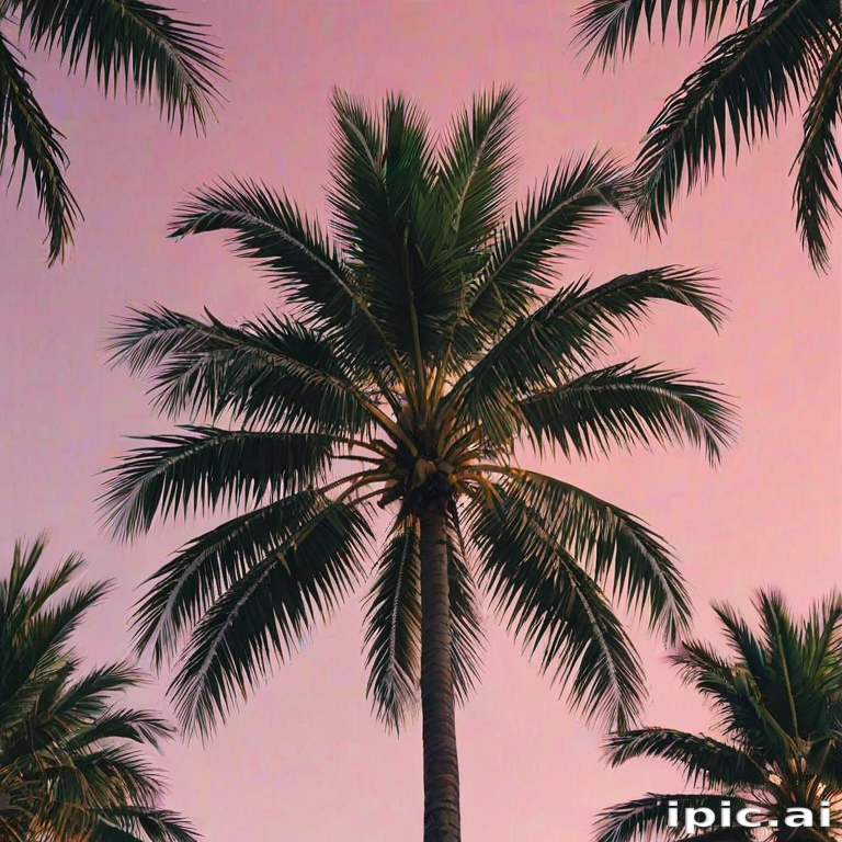 aesthetic palm tree wallpaper
