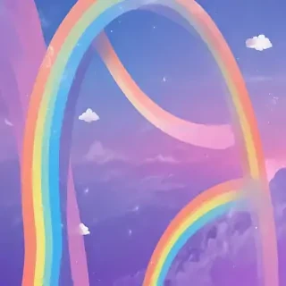aesthetic rainbow backgrounds