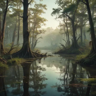 swamp background
