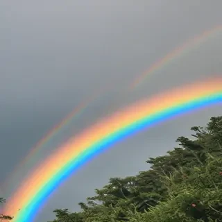 transparent rainbow